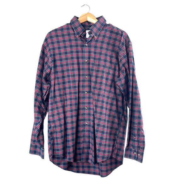 Brooks Brothers Other - Red Plaid Brooks Brothers 346 Original Polo Button Up Shirt M